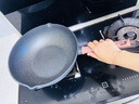 蘇泊爾（SUPOR）不粘炒鍋少油煙家用麥飯石色炒菜鍋具32cm電磁爐燃?xì)庠钔ㄓ每崾?曬單實拍圖