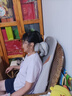 奧佳華按摩墊肩頸椎腰背部椅靠墊全身通用多功能熱敷久坐按摩儀器送父母生日男女友七夕節(jié)禮物1305太空灰 曬單實拍圖