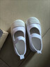 曇蓓漫小白鞋兒童幼兒園表演男女童帆布鞋校園舞蹈鞋透氣室內小學(xué)生防滑 兒童小白鞋 27 內長(cháng)17.5厘米【根據內長(cháng)選擇】 曬單實(shí)拍圖