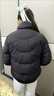 VEOX羽絨棉服女2025新款冬季短款馬甲秋冬立領(lǐng)百塔棉衣馬夾外套小個(gè)子 黑色 M 80-100 曬單實(shí)拍圖