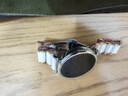 BHO適用華為gt4/gt5表帶女款watch5仿真陶瓷watch gt5pro/gt4白色女士生時尚夏天夏季41/42mm透氣防水 【真陶瓷·玫金色】18mm接口通用 曬單實拍圖