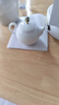 希式 羊脂玉小茶壺德化白瓷泡茶壺手工高檔家用功夫茶具唐月窯陶瓷馬蹄壺辦公室會(huì )客 馬蹄壺（羊脂玉175ml） 曬單實(shí)拍圖