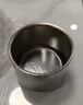 福容（FUROOT）純鈦保溫杯雙層燜茶杯一杯雙蓋吸磁蓋高檔養(yǎng)生水杯鈦晶燜泡茶杯 星輝銀【吸磁蓋】送杯套 430ml 曬單實(shí)拍圖