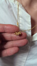 中國(guó)黃金China Gold四葉草黃金項(xiàng)鏈女2025新款吊墜七夕情人節(jié)禮物送女友老婆媽媽生日 【京速達(dá)】足金吊墜[送S925鏈] 曬單實(shí)拍圖