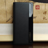 JECE適用華為x6手機殼新款matex6典藏版外殼翻蓋磁吸x5/x3折疊屏保護殼真皮支架鏡頭全包高端防摔超薄 【曜石黑】頭層牛皮 | 鏡頭全包丨智能視窗 華為Mate X6 典藏版 曬單實拍圖