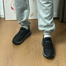 泰和源春秋情侶款輕便透氣一腳蹬爸爸單鞋中老年男女舒適防水防滑登山鞋 曬單實(shí)拍圖