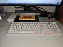 CHERRY櫻桃PIXIU98客制化鍵盤 藍(lán)牙三模無線RGB 熱插拔 LCD顯示屏 游戲鍵盤 兼容WIN/MAC 冰焰藍(lán) 紅軸 曬單實(shí)拍圖