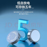 德力普（Delipow）LR44紐扣電池 AG13/L1154/A76/35A/SR44堿性1.5v適用電子手表玩具【50粒裝】 曬單實拍圖