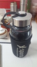 天喜（TIANXI）玻璃杯大容量便攜戶外運動旅行杯子帶杯套耐熱耐高溫帶茶漏大水杯 【加厚防爆+杯套+杯刷】980ml 曬單實拍圖