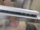 得力（deli）60cm夾單器 廚房菜單外賣(mài)單子小票夾 免打孔插單器卡單器 銀白 TP106 曬單實(shí)拍圖