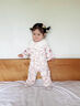 班喜迪嬰兒衣服秋裝嬰幼兒連體衣小月齡哈衣爬服春秋公主寶寶長袖外出服 粉色 90cm 曬單實(shí)拍圖