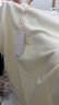 伊芙麗（eifini）蔣欣代言經(jīng)典小版型小字母短袖T恤女2025新款通勤休閑上衣 米白 XL 曬單實(shí)拍圖