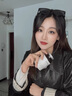 RHUDE FOG品牌女裝皮衣外套女2025春秋新款韓版寬松休閑百搭復(fù)古輕熟風(fēng) 黑色 M 曬單實拍圖
