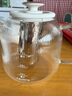 美的（Midea）【國家補貼】0膠水全玻璃全自動養(yǎng)生壺 1.2L大容量辦公室多功能茶漏煮茶壺 燒水壺24h恒溫可煮小米 0膠水全玻璃帶濾網MK-YS12B102 1.2L 曬單實拍圖