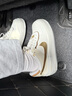 耐克NIKE休閑鞋女AF1空軍一號 AIR FORCE 1運(yùn)動鞋DZ1847-108帆白37.5 曬單實(shí)拍圖