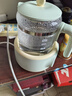 九陽(yáng)（Joyoung）1.2L家用調(diào)奶器 養(yǎng)生壺 316不銹鋼恒溫水壺多功能嬰兒沖奶粉燒水溫奶暖奶器Q576 曬單實(shí)拍圖