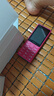 諾基亞（NOKIA）108 4G 移動(dòng)聯(lián)通電信廣電全網(wǎng)通 2.4英寸雙卡雙待 直板按鍵學(xué)生老人老年人功能機備用手機 粉色 曬單實(shí)拍圖