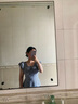 自巧小個(gè)子黑白格紋氣質(zhì)顯瘦度假連衣裙女2024夏裝新款收腰中長裙 黑白格 M (4碼) 曬單實(shí)拍圖