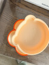 如山寶寶餐盤(pán)嬰兒吸盤(pán)式輔食碗硅膠自主進(jìn)食分格專(zhuān)用餐具套裝 曬單實(shí)拍圖