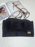 多情貓小胸聚攏顯胸小吊帶【2025四季薄款】美背背心聚攏抹胸 黑色M 曬單實(shí)拍圖