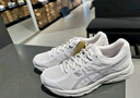 亞瑟士ASICS女鞋網(wǎng)面跑鞋透氣跑步鞋百搭緩震運動(dòng)鞋 GEL-CONTEND 4 灰白色/淺紫色 39 曬單實(shí)拍圖