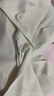 ubras無尺碼免拆V領(lǐng)內(nèi)衣女背心美背文胸罩無痕隱形內(nèi)褲套裝 燕麥奶色 均碼 A-C杯 曬單實(shí)拍圖