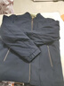 【黑金加絨】棉服中老年冬季新款男士立領(lǐng)夾克加厚爸爸保暖外套 黑色 175/92A【推薦110-130斤】 曬單實拍圖