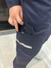 耐帝春秋防靜電工作服套裝男長袖反光工裝加油站中石化工程電工勞保服 【套裝】深藍色-（國標認證） XL (175) 【建議135-155斤穿】 曬單實拍圖