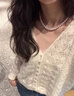 須橘施家珍珠項(xiàng)鏈女輕奢高級(jí)感百搭鎖骨鏈2025新款爆款簡(jiǎn)約仿珍珠項(xiàng)鏈 施家珍珠項(xiàng)鏈-8mm 曬單實(shí)拍圖