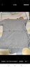 9i9孕婦哺乳內(nèi)衣短袖夏季薄背心喂奶裝家居服上衣可拆胸墊A50灰XL 曬單實拍圖