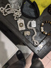 夢(mèng)至尊999首飾手工男士手鏈韓版潮男霸氣龍頭足銀手鏈男 私人訂制 粗9毫米27克長(cháng)21厘米龍頭手鏈 曬單實(shí)拍圖