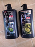 清揚（CLEAR）男士蓬松去屑洗發(fā)水1.2kg青檸清爽控油型1200g 曬單實拍圖