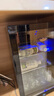 新飛（frestec）冰吧冷藏柜 歐式恒溫紅酒柜酒店家用電冰箱迷你小型單門辦公室保鮮展示留樣茶葉飲料藥品柜 90升黑內(nèi)膽【冷藏+微冷凍+帶燈+帶鎖】 曬單實拍圖