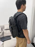 史萊辛格（Slazenger）潮牌男士雙肩包通勤旅行機車(chē)背包男大容量機能電腦書(shū)包 黑色 曬單實(shí)拍圖