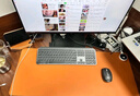 NVV 鼠標墊超大號 1200*600mm  加長(cháng)辦公游戲電競電腦桌面鼠標墊雙面皮革超大桌墊防水耐磨 M11-12060 曬單實(shí)拍圖