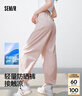 森馬（Semir）防曬休閑褲女25夏季一褲兩穿闊腿褲涼感褲子109325127003 曬單實(shí)拍圖