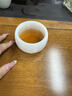 蘇氏陶瓷（SUSHI CERAMICS）冰種玉瓷主人杯淡墨秋山圓融茶杯功夫茶個(gè)人專(zhuān)用茶杯110ml 曬單實(shí)拍圖