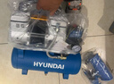 HYUNDAI韓國現代空壓機氣泵小型220v空氣壓縮機無(wú)油低噪工業(yè)級高壓充氣泵 韓國現代快速上氣/無(wú)油低音-8L 曬單實(shí)拍圖