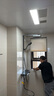 九牧（JOMOO）琴鍵星幕Chic絲雨三功能方管貼墻大置物自動(dòng)除垢淋浴花灑36672 曬單實(shí)拍圖