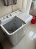 海爾（Haier）雙桶洗衣機(jī)半自動(dòng)自動(dòng)家用 10公斤大容量 家電國家補(bǔ)貼 以舊換新 雙缸XPB100-729S原廠品質(zhì)  曬單實(shí)拍圖