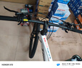 千里達（TRINX）M985山地自行車禧瑪諾21速油壓碟剎男女學生成人通勤上學上班單車 霞光銀- 21速 27.5*15寸 推薦:150-170cm左右 曬單實拍圖