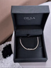 DJULA【明星同款】法國DJULA茱蕊星耀系列疊戴混搭18K金鑲天然鉆石手鏈 18K金玫瑰金（蛇形） 曬單實(shí)拍圖
