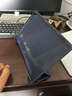 ALittleFlower適用ipad6/5保護(hù)套ipadair1/air2保護(hù)殼9.7英寸蘋果平板電腦三折支架超薄全包防摔深藍(lán)色 曬單實(shí)拍圖