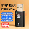 畢亞茲 USB藍(lán)牙適配器5.4 音頻接收/發(fā)射器二合一 手機(jī)連AUX車載音箱/音響/功放 通話/聽歌/導(dǎo)航 曬單實(shí)拍圖