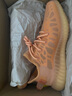 阿迪達(dá)斯yeezy350全透火山橙椰子夏日透氣男女休閑鞋GW2870  45 曬單實拍圖