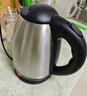 美菱（MeiLing）燒水壺?zé)崴畨仉姛崴畨?304不銹鋼電水壺 1.8L大容量 MH-D2032銀色 曬單實拍圖