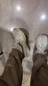 Saucony索康尼火鳥(niǎo)4春季25年新款跑步鞋男緩震舒適訓練鞋米黑40.5 曬單實(shí)拍圖