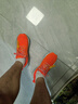 耐克NIKE跑步鞋男子減震REACTX INFINITY 4運動(dòng)鞋HQ2934-800橙灰42 曬單實(shí)拍圖