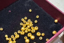 喜上眉梢足金999轉運珠3D硬金拋光面珠磨砂路路通DIY配飾散珠送禮女 4mm古法【約0.75g】多顆重版 曬單實拍圖