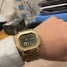 卡西歐（CASIO）手表男G-SHOCK小方銀金塊光能藍牙電波防水多功能電子日韓表禮物 全金屬金塊GMW-B5000GD-9 曬單實(shí)拍圖